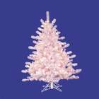 VCO 4.5 Pre Lit White Crystal Pine Christmas Tree   Clear Lights
