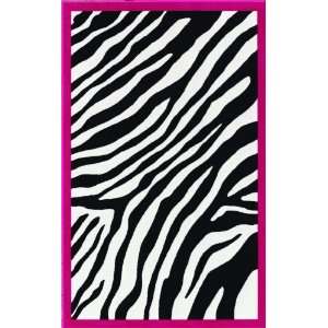   Animal Prints Area Rugs Black 4 5 x 6 9 Zebra Furniture & Decor