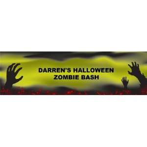  Zombies Personalized Banner Medium 24 x 80 Health 