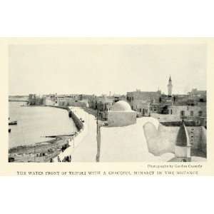  1925 Print Tripoli Libya Minaret Gordon Casserly Mosque 