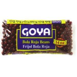 Goya Bola Roja Beans 14 oz   Frijol Bola Grocery & Gourmet Food