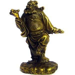  Brass Chung Kwai With A Bat   3 Feng Shui animal for 