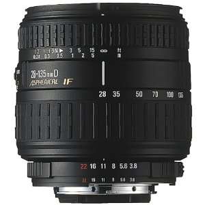  Sigma 28 135mm f/3.8 5.6 Aspherical IF Macro Lens for 