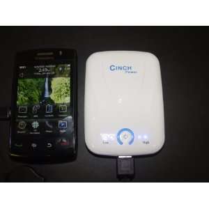  Cinch Power 5000 mAh External Battery for HTC Evo 4G White 