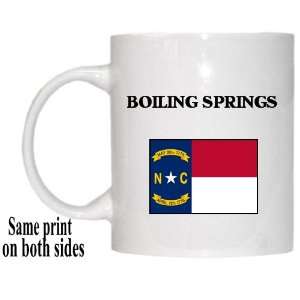  US State Flag   BOILING SPRINGS, North Carolina (NC) Mug 