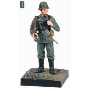  German Soldier w/Captured SMG at Stalingrad, 1/35 Scale 