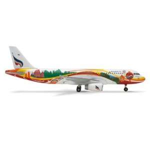  Herpa Wings Bangkok A320 Guilin 1/400 Model Airplane 