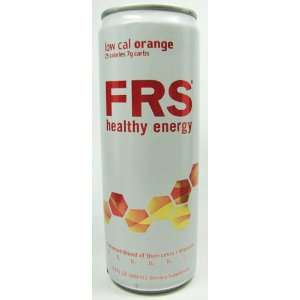 FRS Healthy Energy Low Cal Orange 4 Pack 11.5 Ounce Cans  