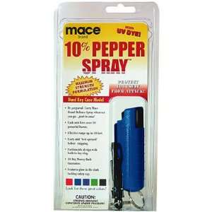  Mace Pepper Spray   Hard Key Case (Blue) 