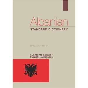   English Albanian Standard Dictionary [Paperback] Ramazan Hysa Books
