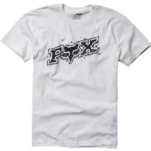 Fox Racing Sledgehammer Mens Short Sleeve Fashion T Shirt/Tee   White 