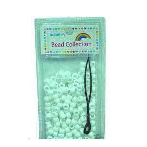  Hair Beads white 200ct Beauty