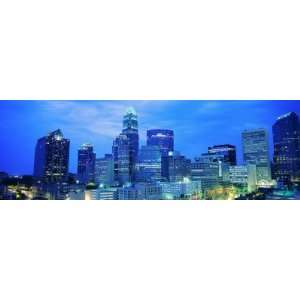  Charlotte, North Carolina, USA by Panoramic Images , 12x36 