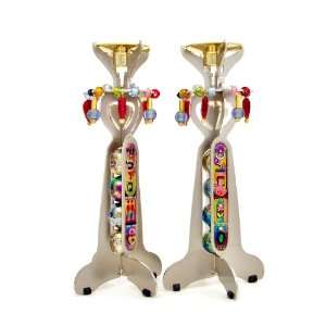  Shabbat Candleholders #0450