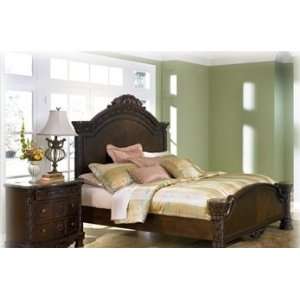  North Shore Brown King Panel Bed North Shore Brown Bedroom 