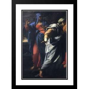  Carracci, Annibale 28x40 Framed and Double Matted Holy 