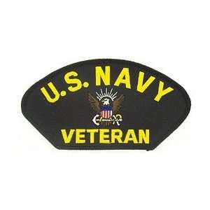  Large US Navy Veteran Patch 