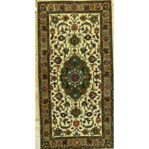    2x4 Hand Knotted Tabriz Persian Rug   20x41