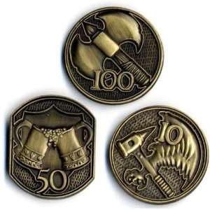  GameMastery Campaign Coins Gold (10, 50, 100) Toys 