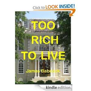  Too Rich to Live (The Joe and Maryanne Mysteries) eBook 
