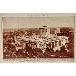  1923 Ohio State Capitol Columbus Harrisburg Penn. View 