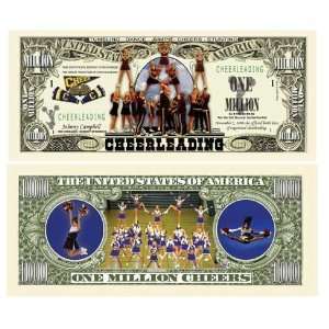    Cheerleading Million Dollar Bill Case Pack 100 Toys & Games