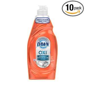 Dawn Oxi Ultra Concentrated, Dishwashing Liquid, Citrus Zest Scent, 19 