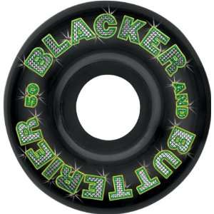  Girl Blacker & Butterier 50mm Black Skate Wheels Sports 
