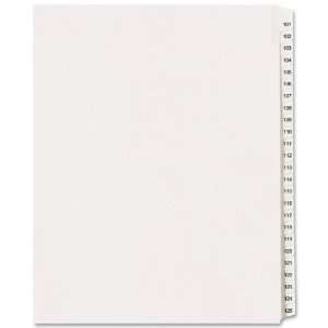  LG101125LTS   Legal Exhibit Reference Dividers Office 