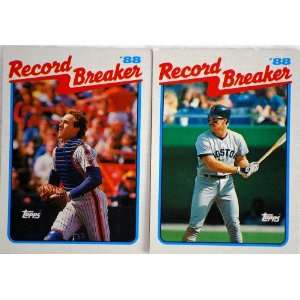1989   MLB / Topps   88 Record Breaker   2 Vintage Baseball Trading 