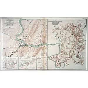 Civil War Atlas; Plate 42; Map of Harpers Ferry, VA. Map 