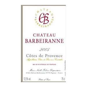  Chateau Barbeiranne Cotes De Provence Rose 750ML Grocery 
