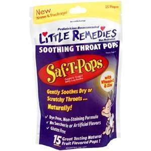  LITTLE COLDS RELIEF SAF T POPS Pack of 15 by MEDTECH 