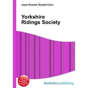 Yorkshire Ridings Society Ronald Cohn Jesse Russell  