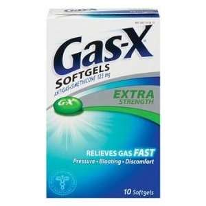  Gas X Extra Strength Anti Gas Softgels 10 Health 