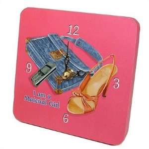  Material Girl Tiny Times Clock