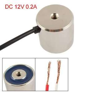  Amico 1.26 OD 10kg Sucked Type Round Solenoid DC 12V 0.2A 