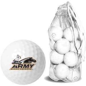  Army Black Knights Collegiate 15 Golf Ball Clear Pack 