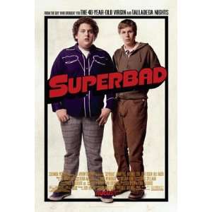  SUPERBAD ORIGINAL MOVIE POSTER