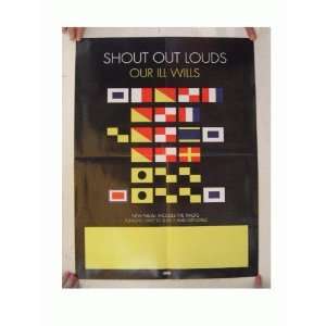  Shout Out Louds Poster Our Ill Wills The 