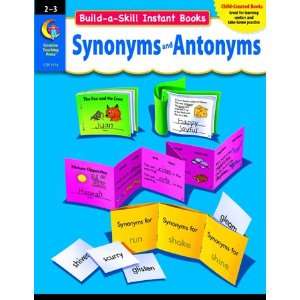  Synonyms And Antonyms Build A Skill Book Gr 2 3 Toys 