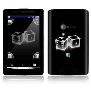  Sony Ericsson Xperia X10 Mini Decal Skin   Crystal Dice 