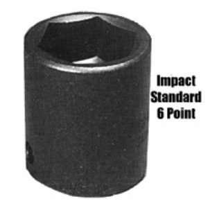   8in. Drive Standard 6 Point Impact Socket 12mm