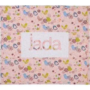  Personalized Keepsake Baby Quilt Pink Baby