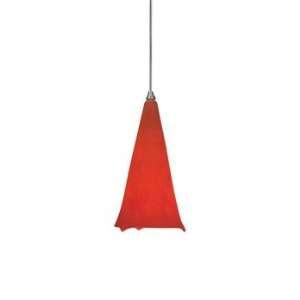  Finish with Ferrari Red Glass with No Ball Color Ball   A19 Lamping