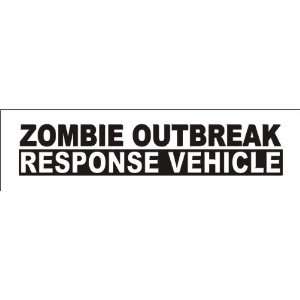  ZOMBIE OUTBREAK RESPONSE VEHICLE decal sticker, Forest 