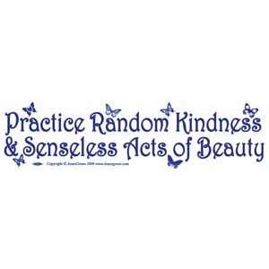  Practice Random Kindness Bumber Sticker Everything 