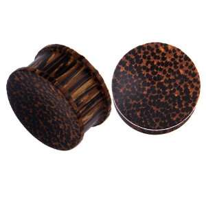  16mm   Organic Wood Plugs   Pair   Double Flare Jewelry
