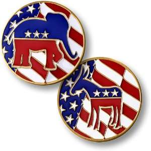  Democrat or Republican   Political Flip Coin Everything 