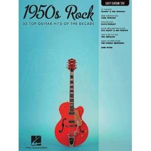  1950s Rock   Easy Guitar Songbook with Notes & Tab 